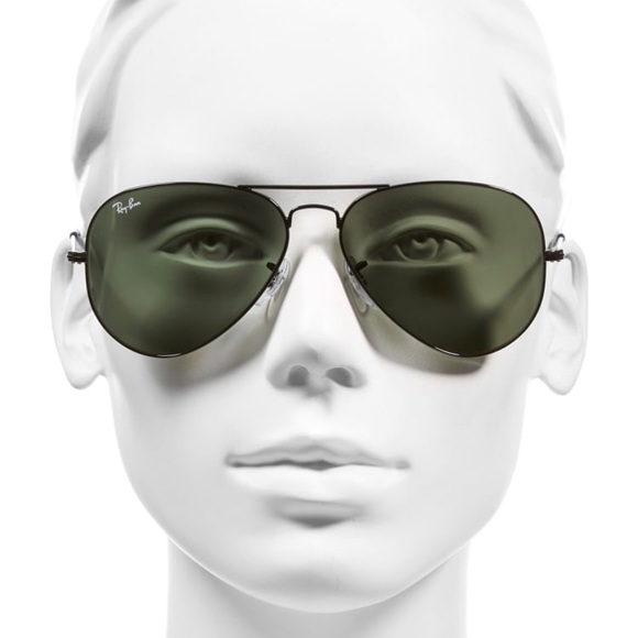 58mm aviator sunglasses